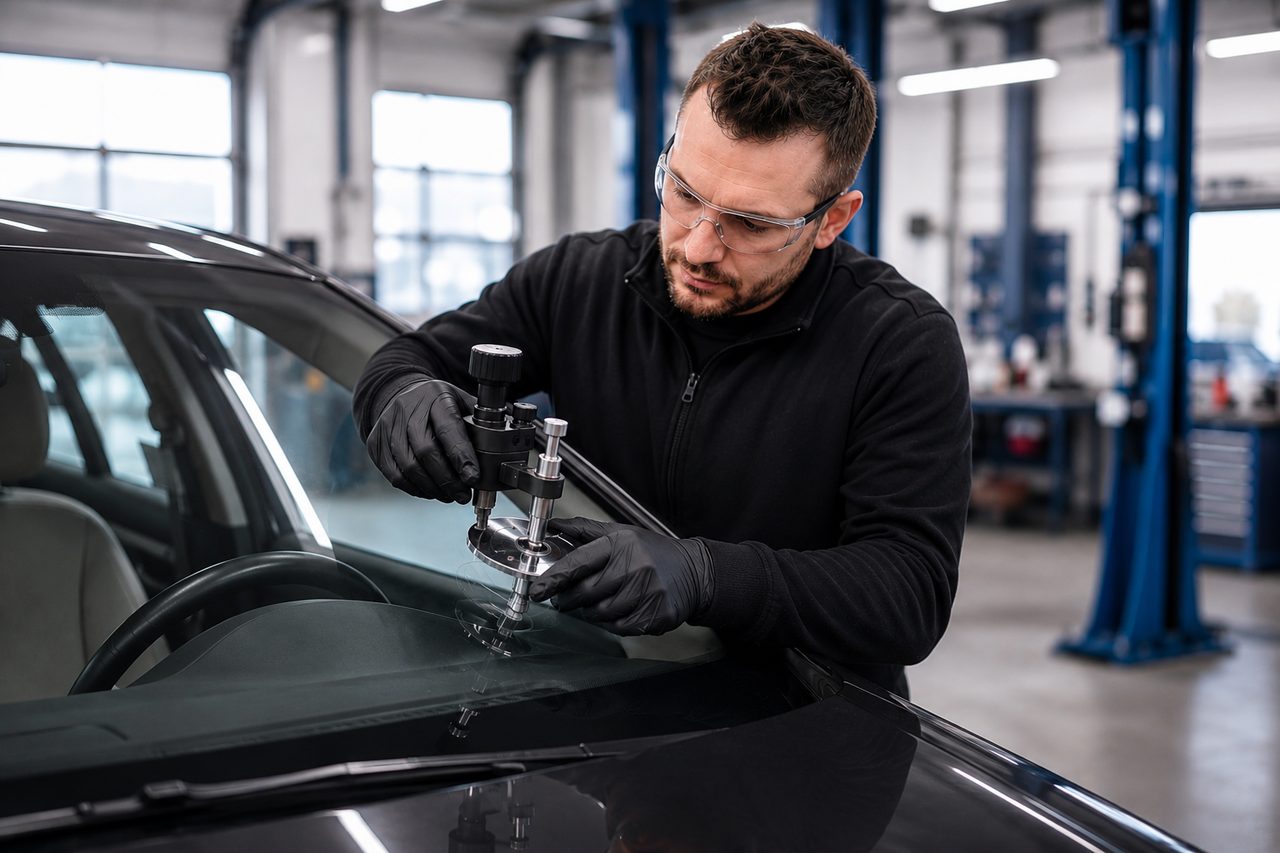 Versicherungsabwicklung beim Autoglas-Service Auto Lang