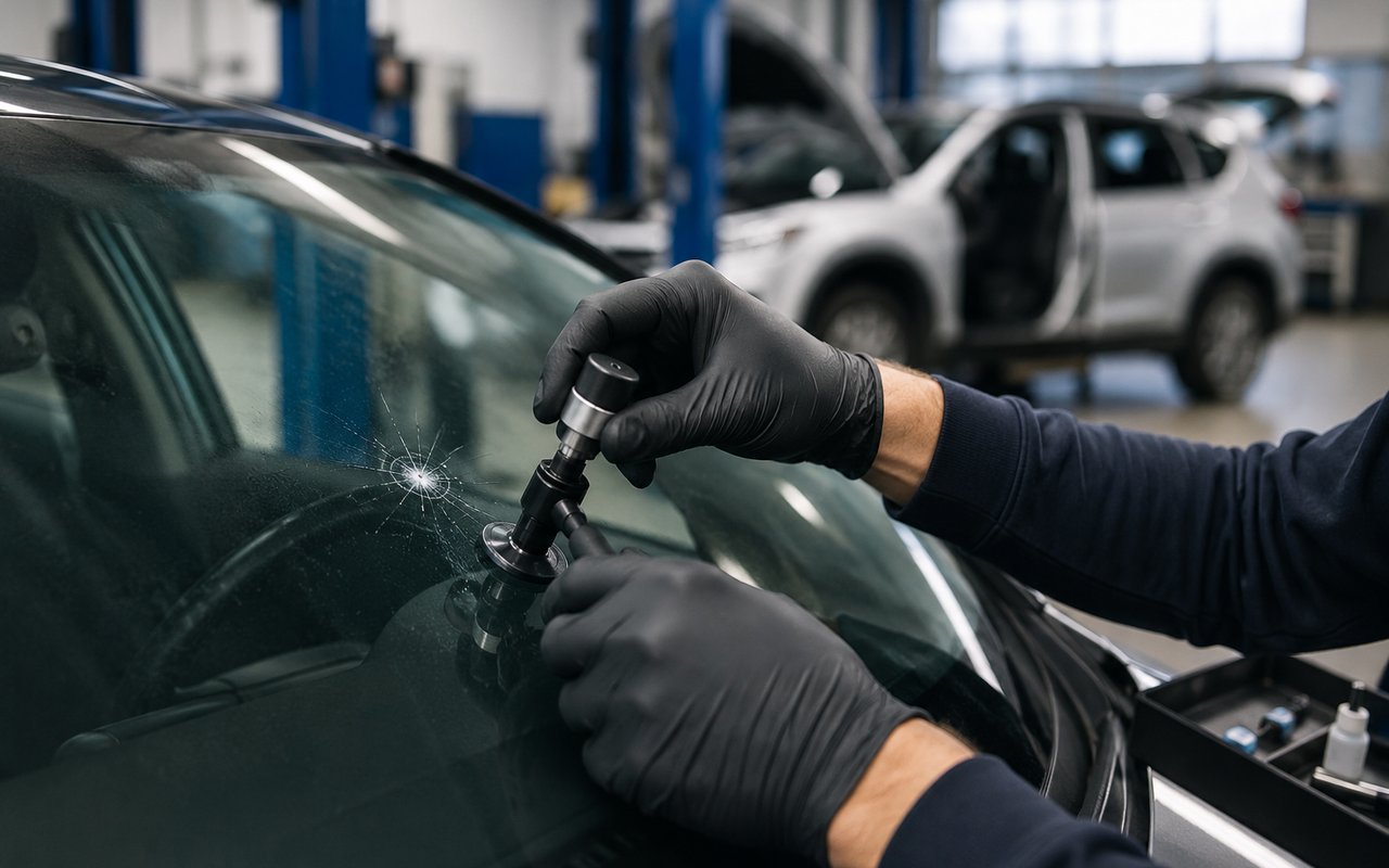Autoglas Reparatur und Tausch beim Autohaus Lang