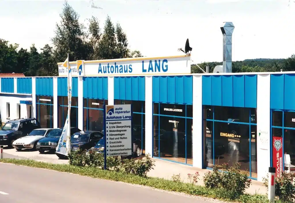 Autohaus Lang bei Übernahme 1998