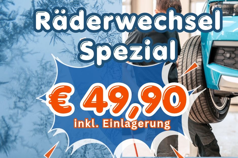 Räderwechsel Spezial - Aktion bei Autohaus Lang